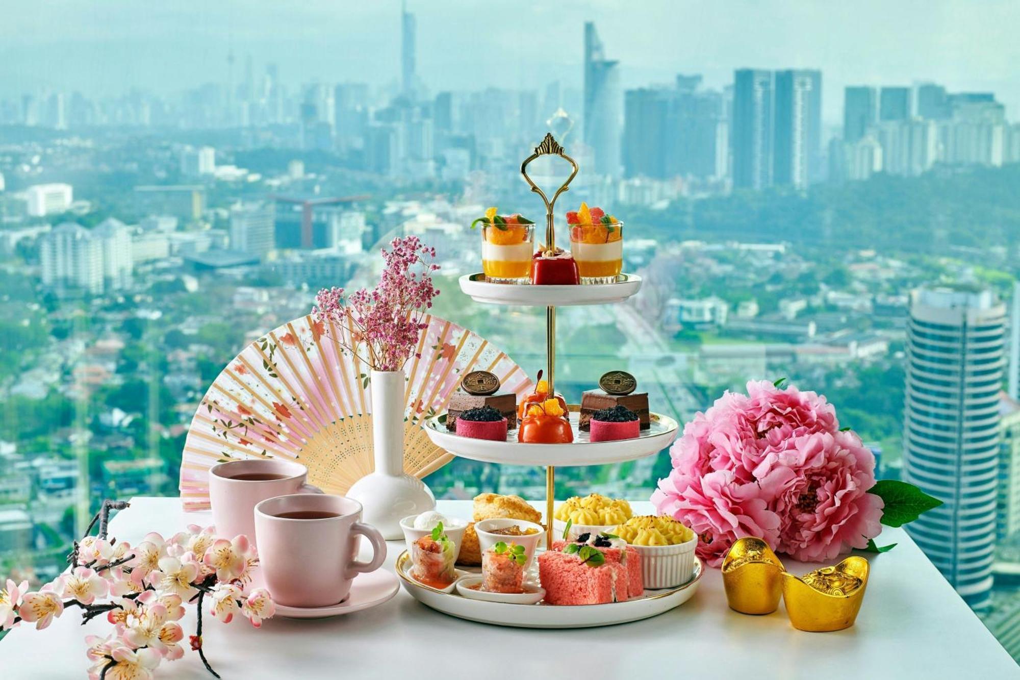 Sheraton Petaling Jaya Hotel Exteriör bild Afternoon tea at the Shangri-La Kuala Lumpur